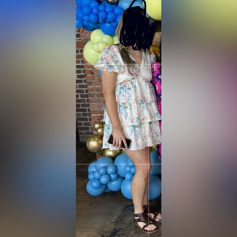 Entro Multicolor Floral Dress
